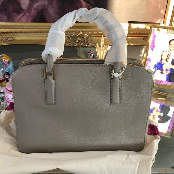 NWT Tory Burch Thea Triple Zip Satchel - Picture 6 of 8